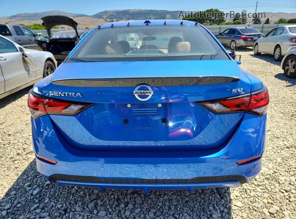 3N1AB8CV1LY264264 2020 NISSAN SENTRA Blue 