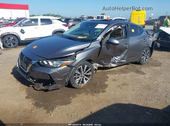 3N1AB8CV1MY207466 2021 NISSAN SENTRA Gray Front left
