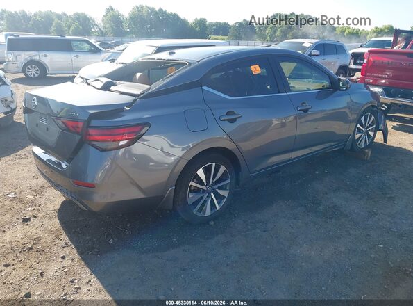 3N1AB8CV1MY207466 2021 NISSAN SENTRA Gray Rear right