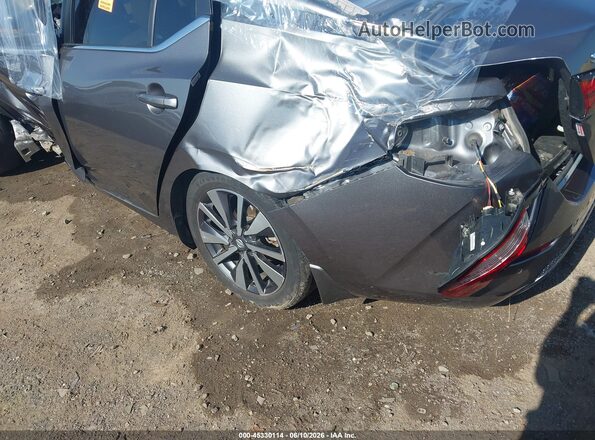 3N1AB8CV1MY207466 2021 NISSAN SENTRA Gray Instrument cluster view