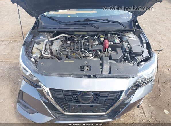 3N1AB8CV1MY207466 2021 NISSAN SENTRA Gray Rear view