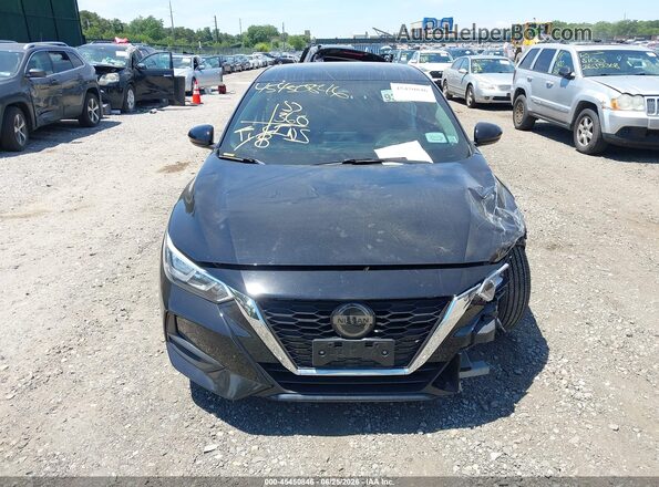 3N1AB8CV1MY229807 2021 NISSAN SENTRA Black Vista del cuadro de instrumentos