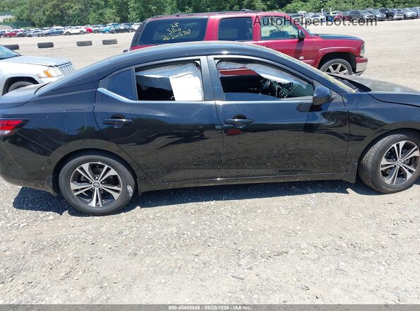 3N1AB8CV1MY229807 2021 NISSAN SENTRA Black Vista interior trasera