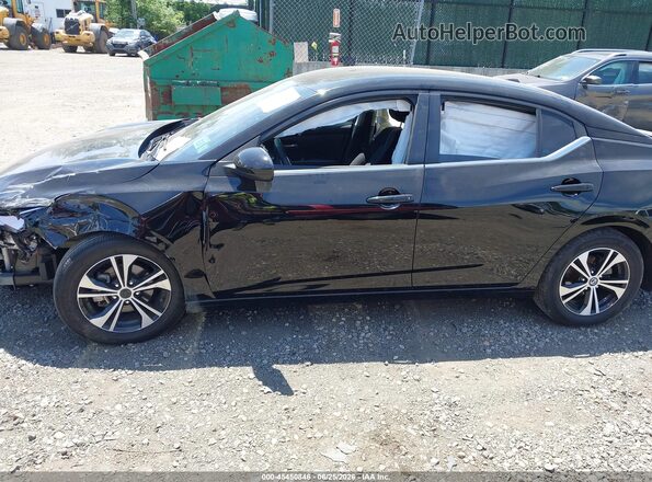3N1AB8CV1MY229807 2021 NISSAN SENTRA Black Vista interior de 360 grados