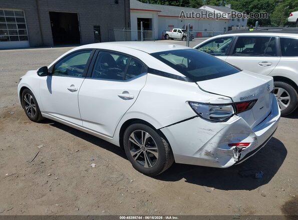 3N1AB8CV1MY249667 2021 NISSAN SENTRA White უკანა მარცხენა