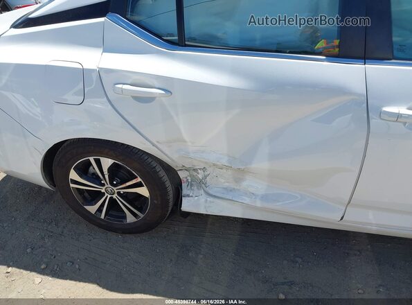 3N1AB8CV1MY249667 2021 NISSAN SENTRA White წინა ხედი