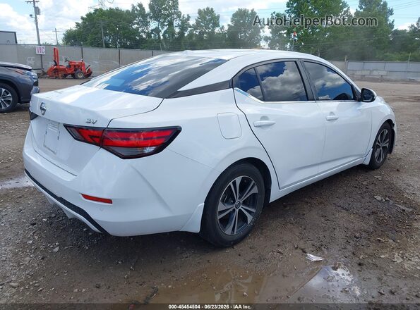3N1AB8CV1MY278442 2021 NISSAN SENTRA White უკანა მარჯვენა