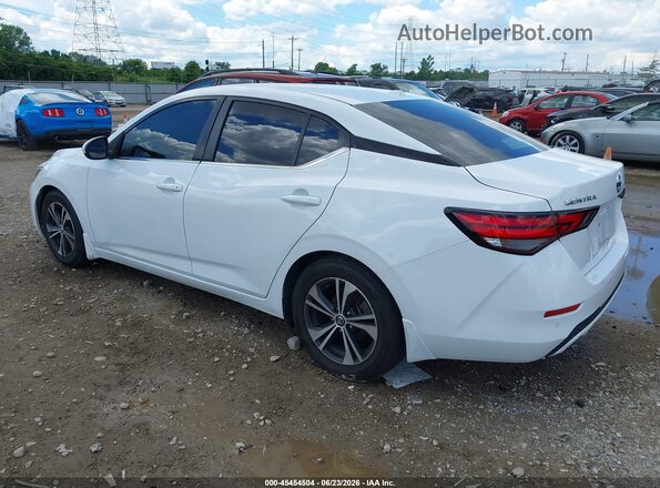 3N1AB8CV1MY278442 2021 NISSAN SENTRA White უკანა მარცხენა