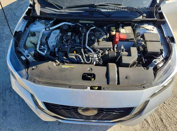 3N1AB8CV1MY285312 2021 NISSAN SENTRA Silver უკანა სალონის ხედი