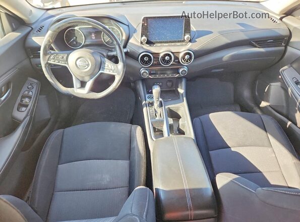 3N1AB8CV1MY285312 2021 NISSAN SENTRA Silver წინა პანელის ხედი
