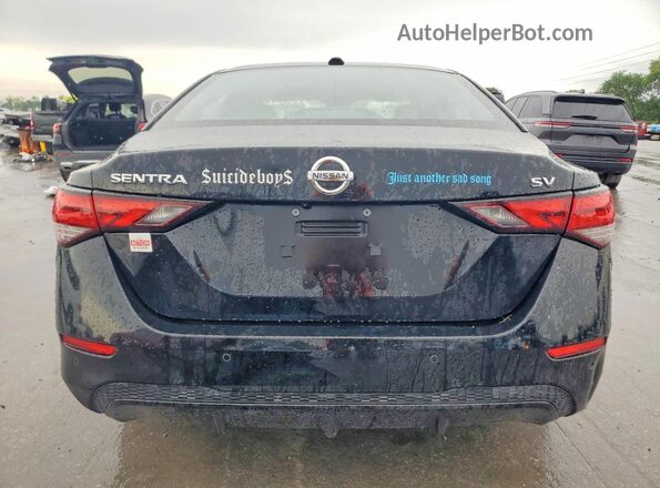 3N1AB8CV1MY309155 2021 NISSAN SENTRA Black Հետևի տեսք