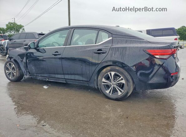 3N1AB8CV1MY309155 2021 NISSAN SENTRA Black Հետևի ձախ