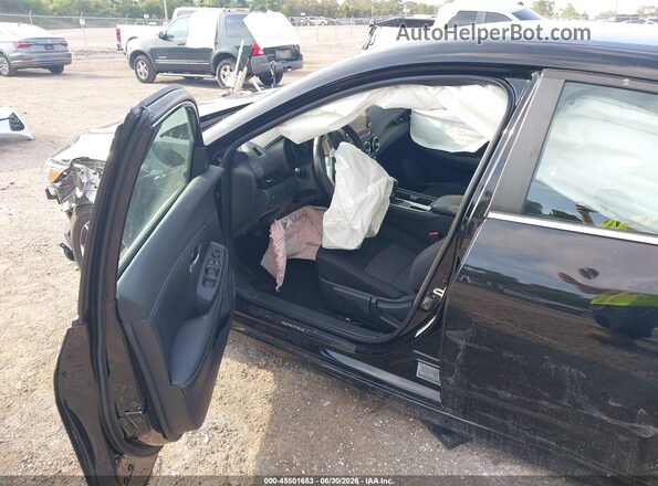 3N1AB8CV1MY320818 2021 NISSAN SENTRA Черный Вид салона спереди