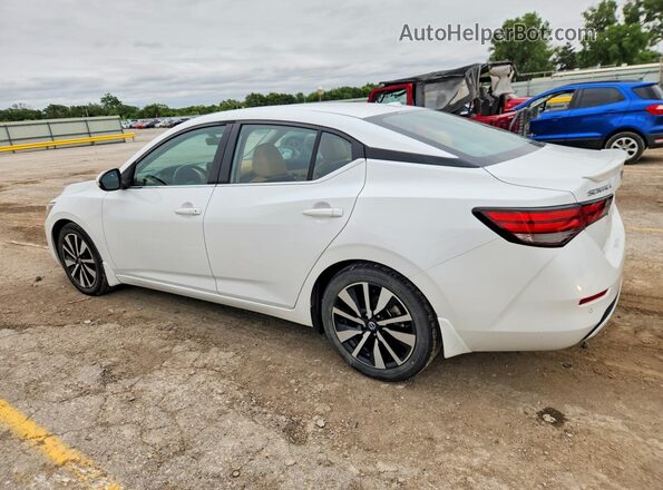 3N1AB8CV1MY321810 2021 NISSAN SENTRA White Trasero izquierdo