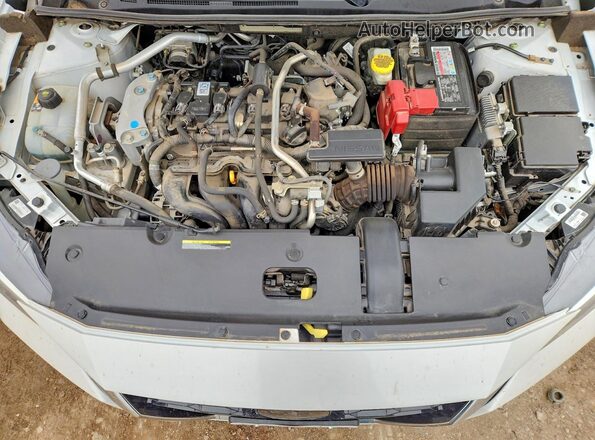 3N1AB8CV1MY321810 2021 NISSAN SENTRA White Vista interior trasera