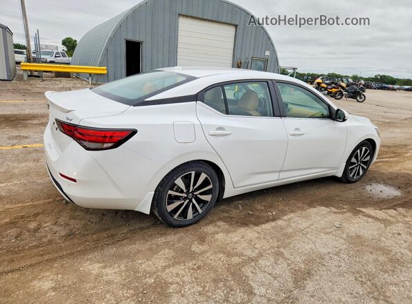 3N1AB8CV1MY321810 2021 NISSAN SENTRA White Trasero derecho