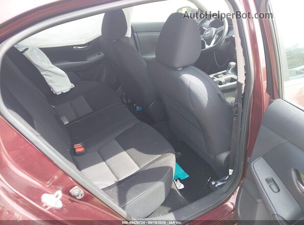3N1AB8CV1MY326215 2021 NISSAN SENTRA Red VIN sticker view