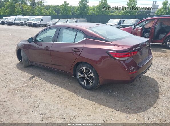 3N1AB8CV1MY326215 2021 NISSAN SENTRA Red Rear left
