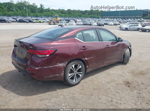 3N1AB8CV1MY326215 2021 NISSAN SENTRA Red Rear right