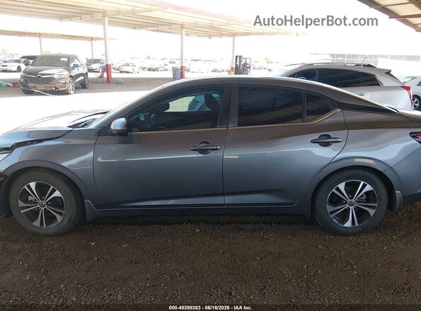 3N1AB8CV1NY291564 2022 NISSAN SENTRA Серый Панорамный вид салона 360°