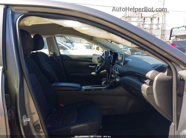 3N1AB8CV1NY312381 2022 NISSAN SENTRA Gray Вид салону спереду