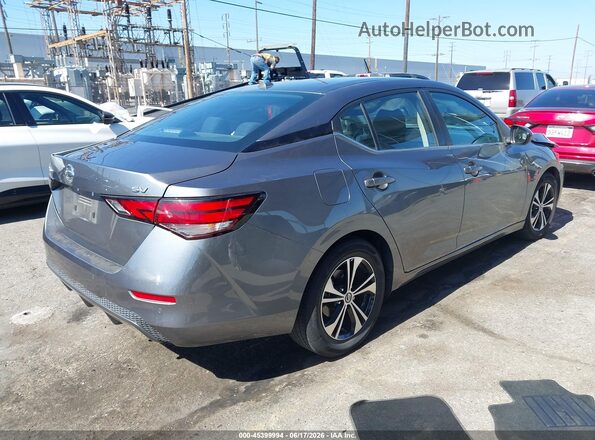 3N1AB8CV1NY312381 2022 NISSAN SENTRA Gray Задня права чверть