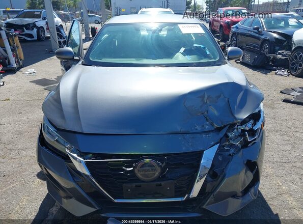 3N1AB8CV1NY312381 2022 NISSAN SENTRA Gray Вид щитка приладів