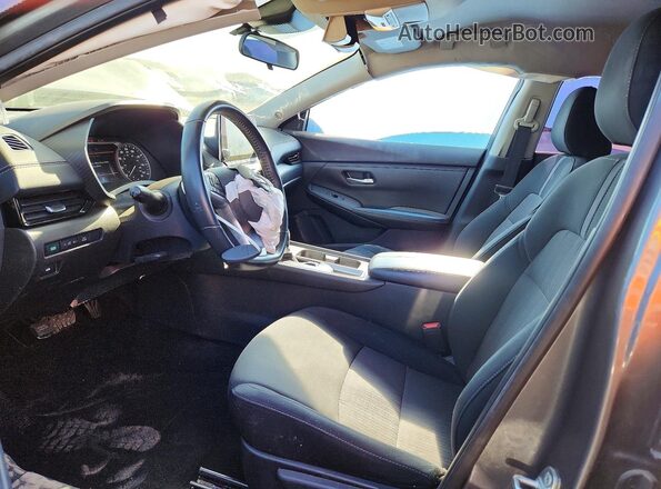 3N1AB8CV1PY222540 2023 NISSAN SENTRA Gray Vista interior delantera