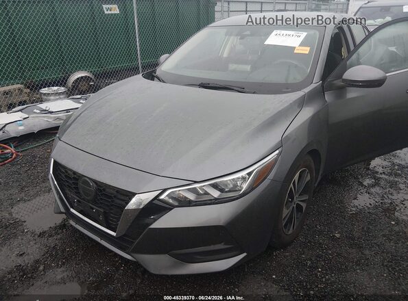 3N1AB8CV1PY252718 2023 NISSAN SENTRA Gray Դիմացի տեսք