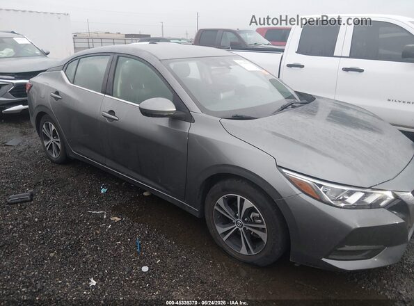 3N1AB8CV1PY252718 2023 NISSAN SENTRA Gray Սալոնի հետևի տեսք