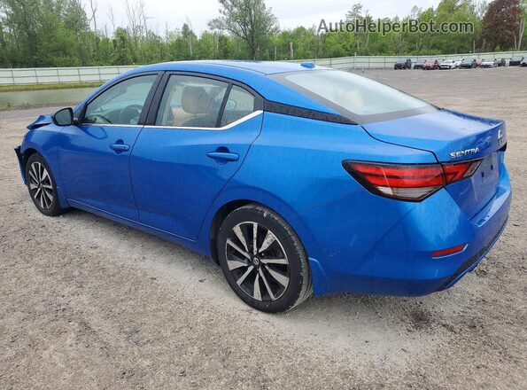 3N1AB8CV1PY290322 2023 NISSAN SENTRA Blue Tył lewy