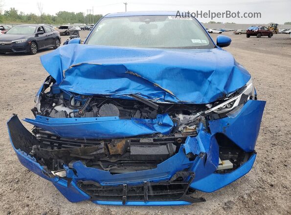 3N1AB8CV1PY290322 2023 NISSAN SENTRA Blue Widok z przodu