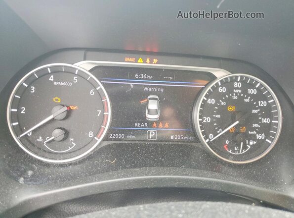 3N1AB8CV1PY290322 2023 NISSAN SENTRA Blue Widok zestawu wskaźników
