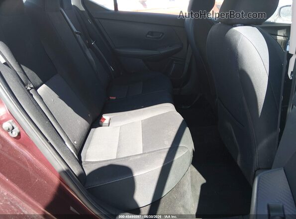 3N1AB8CV1RY203828 2024 NISSAN SENTRA Maroon Vista de la etiqueta del VIN