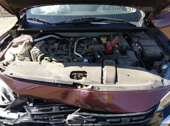 3N1AB8CV1RY203828 2024 NISSAN SENTRA Maroon Vista trasera