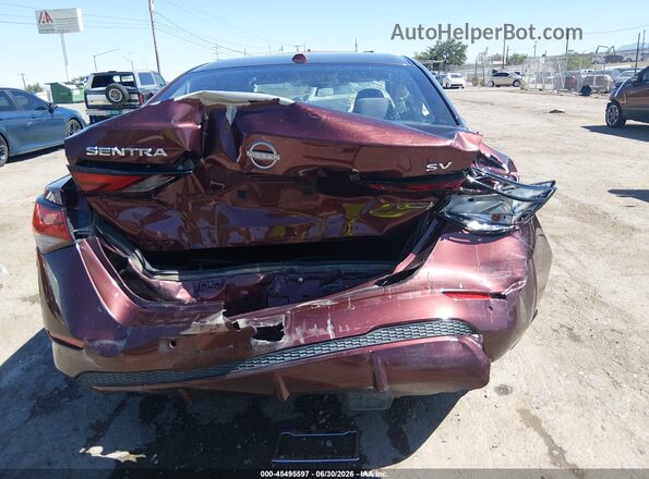 3N1AB8CV1RY203828 2024 NISSAN SENTRA Maroon 