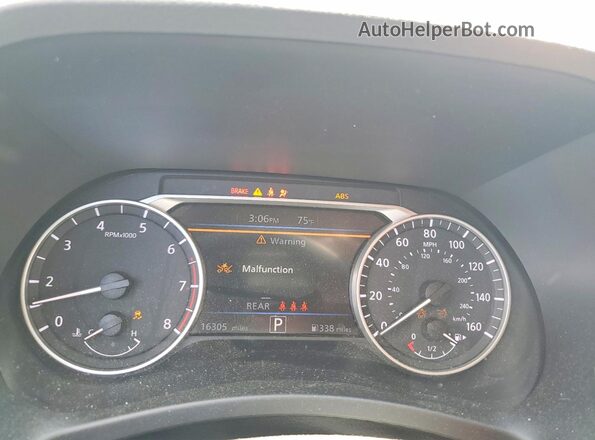 3N1AB8CV1RY209130 2024 NISSAN SENTRA Black Widok zestawu wskaźników