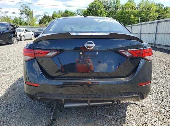 3N1AB8CV1RY209130 2024 NISSAN SENTRA Black Widok z tyłu