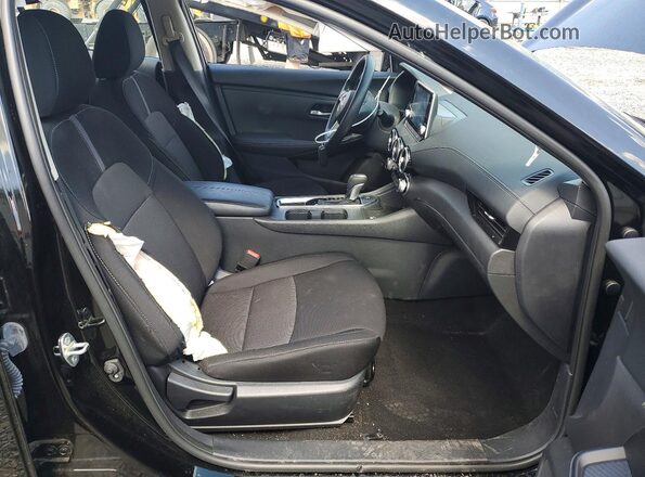 3N1AB8CV1RY209130 2024 NISSAN SENTRA Black Widok wnętrza z przodu