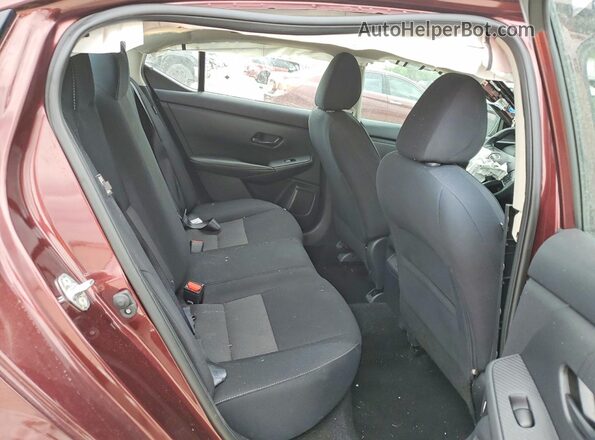 3N1AB8CV1RY301807 2024 NISSAN SENTRA Burgundy Widok tylnych siedzeń