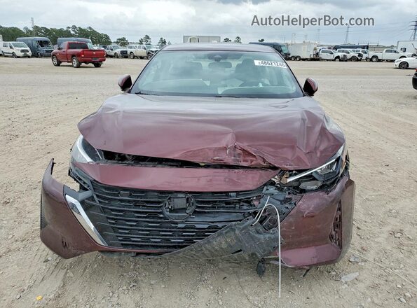 3N1AB8CV1RY301807 2024 NISSAN SENTRA Burgundy Widok z przodu