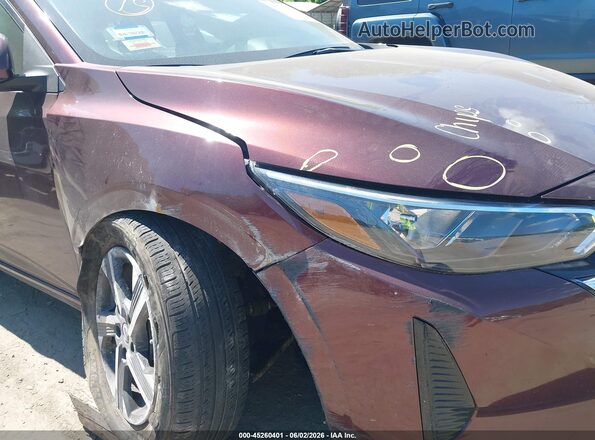 3N1AB8CV1RY305470 2024 NISSAN SENTRA Maroon Widok z przodu