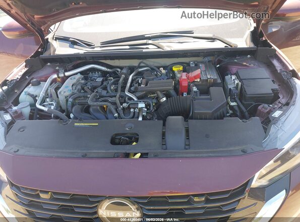 3N1AB8CV1RY305470 2024 NISSAN SENTRA Maroon Widok z tyłu