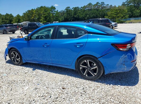 3N1AB8CV1RY322110 2024 NISSAN SENTRA Blue Задня ліва чверть