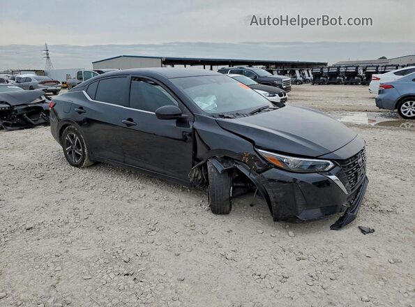 3N1AB8CV1RY345516 2024 NISSAN SENTRA Black წინა მარჯვენა