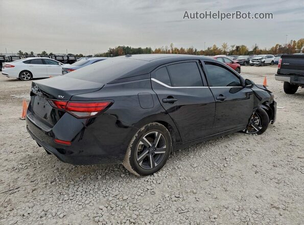 3N1AB8CV1RY345516 2024 NISSAN SENTRA Black უკანა მარჯვენა