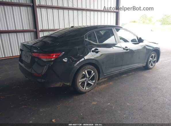 3N1AB8CV1RY347637 2024 NISSAN SENTRA Black Tył prawy