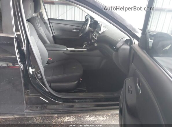 3N1AB8CV1RY347637 2024 NISSAN SENTRA Black Widok wnętrza z przodu