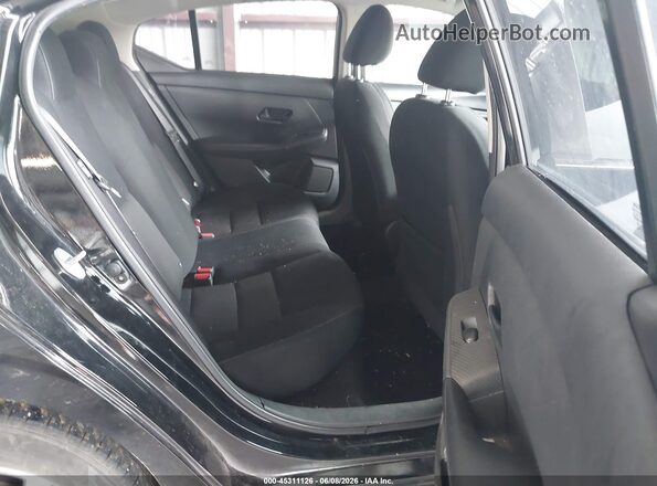 3N1AB8CV1RY347637 2024 NISSAN SENTRA Black Widok naklejki z numerem VIN