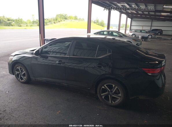 3N1AB8CV1RY347637 2024 NISSAN SENTRA Black Widok wnętrza 360 stopni